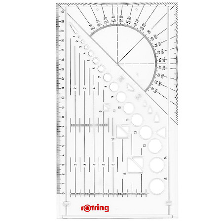 Комплект рапидографи Rotring Isograph Master Set, 3бр. - Image 4
